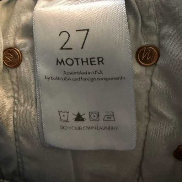 MOTHER The Looker Ankle Chew Skinny Jeans Women’s Sz 27 - Picture 8 of 9